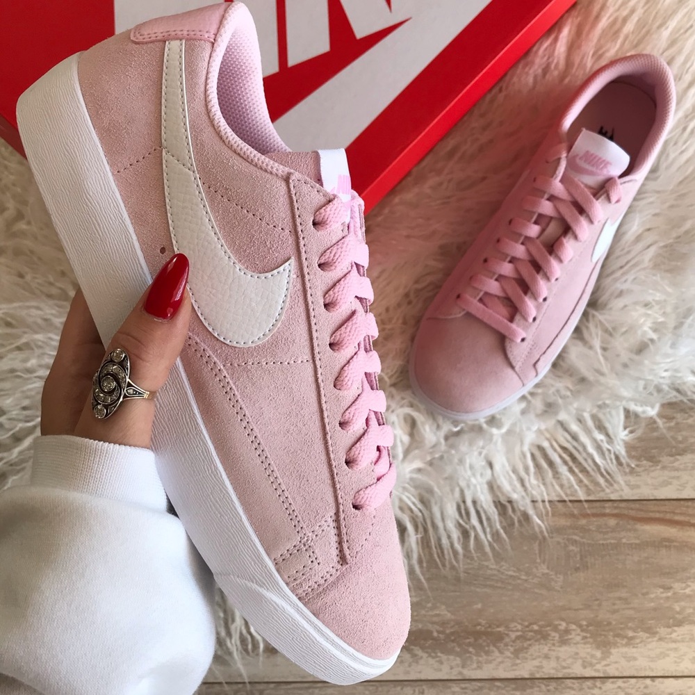 NWT Nike blazer suede pink - Picture 3 of 8